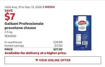 Galbani Professionale provolone cheese