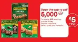 Shoppers Drug Mart Nature Valley Snacks products offer