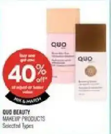 Shoppers Drug Mart Quo beauty makeup products offer
