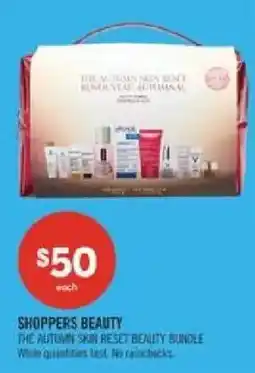 Shoppers Drug Mart Shoppers beauty the autumn skin reset beauty bundle offer