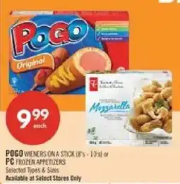 Shoppers Drug Mart Pogo wieners on a stick offer