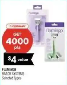 Shoppers Drug Mart Flamingo razor systems offer