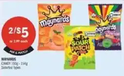 Shoppers Drug Mart Maynards candy offer