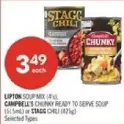 Shoppers Drug Mart Lipton soup mix offer