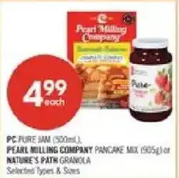 Shoppers Drug Mart pc pure jam offer