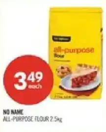 Shoppers Drug Mart No Name all-purpose flour offer