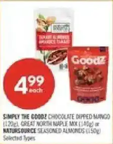 Shoppers Drug Mart Simply the Goodz chocolate dipped mango offer