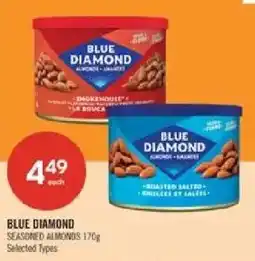Shoppers Drug Mart Blue Diamond seasoned almonds offer