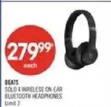 Shoppers Drug Mart Beats solo 4 wireless on-ear bluetooth headphones offer