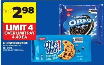 Christie cookies selected varieties