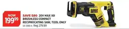 Canadian Tire DeWalt 20v max xr brushless compact reciprocating saw, tool only offer