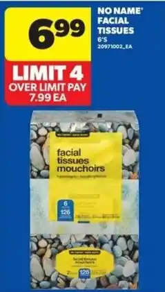 Real Canadian Superstore No Name facial tissues offer
