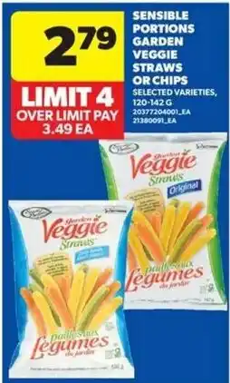 Real Canadian Superstore Garden Veggie Straws offer