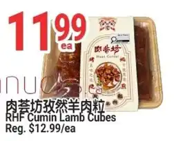 SunFood Supermarket Rhf cumin lamb cubes offer