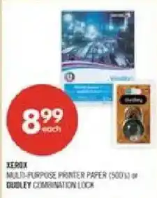 Xerox multi-purpose printer paper