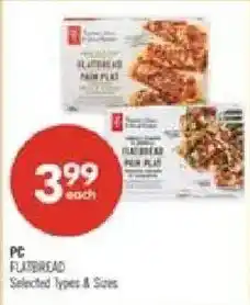 Shoppers Drug Mart PC flatbread offer