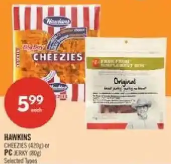 Shoppers Drug Mart Hawkins cheezies offer
