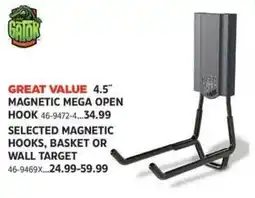 Canadian Tire Gator magnetic mega open hook offer