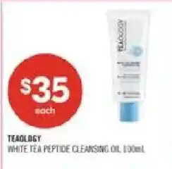 Shoppers Drug Mart Tealogy white tea peptide cleansing oil offer