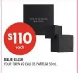 Shoppers Drug Mart Billie Eilish your turn #2 eau de parfum offer