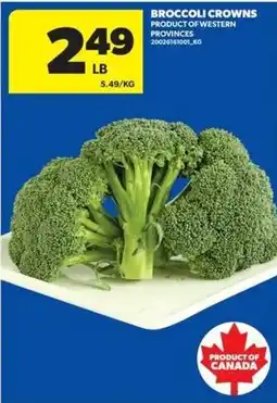 Real Canadian Superstore Broccoli Crowns offer