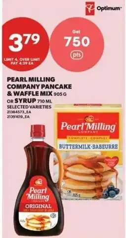 Real Canadian Superstore Pearl Milling Company pancake & waffle mix offer