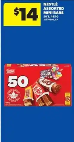 Real Canadian Superstore Nestle assorted mini bars offer