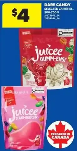 Real Canadian Superstore Dare candy selected varieties offer