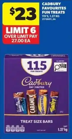 Real Canadian Superstore Cadbury favourites fun treats offer