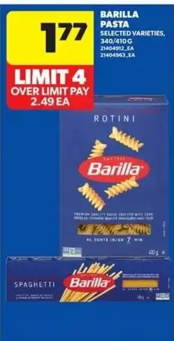 Real Canadian Superstore Barilla pasta offer
