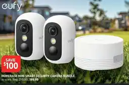 Canadian Tire Eufy homebase mini smart security camera bundle offer