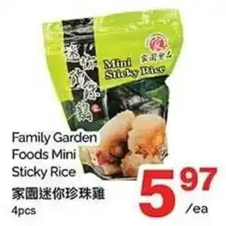 T&T Supermarket Family Garden Foods Mini Sticky Rice offer
