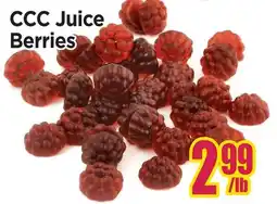 Johnvince Foods CCC Juice Berries offer