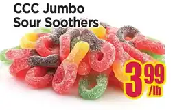 Johnvince Foods CCC Jumbo Sour Soothers offer