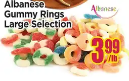 Johnvince Foods Albanese gummy rings offer