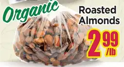 Johnvince Foods Organic Roasted Almonds offer