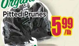 Johnvince Foods Organics pitted prunes offer