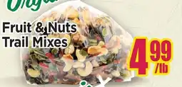 Johnvince Foods Organic fruit & nuts trail mixes offer
