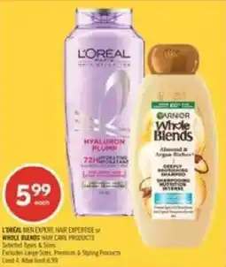 Shoppers Drug Mart L'oreal men expert hair expertise or whole blends hair care products offer