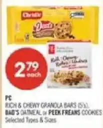 Shoppers Drug Mart PC rich & chewy granola bars offer