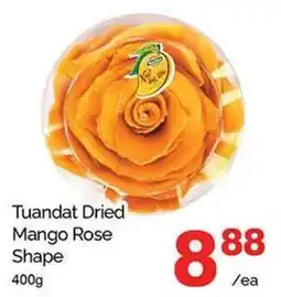 T&T Supermarket Tuandat dried mango rose shape offer
