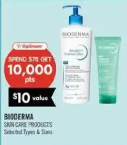 Shoppers Drug Mart Bioderma skin care products offer