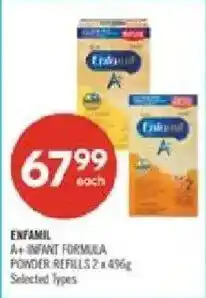 Shoppers Drug Mart Enfamil a+ infant formula offer