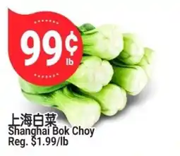 SunFood Supermarket Shanghai Bok Choy offer