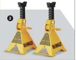 Canadian Tire Dewalt double-locking axle stands offer