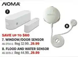 Canadian Tire Noma window/door sensor offer