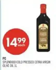 Shoppers Drug Mart PC splendido cold pressed extra virgin olive oil offer