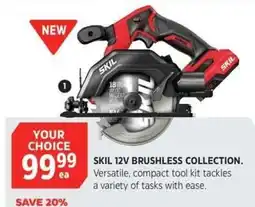 Canadian Tire Skil 12v brushless collection offer