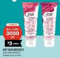 Shoppers Drug Mart Not Your Mother's Hair Care Products offer