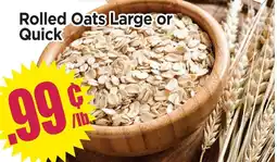 Johnvince Foods Rolled Oats Large or Quick offer
